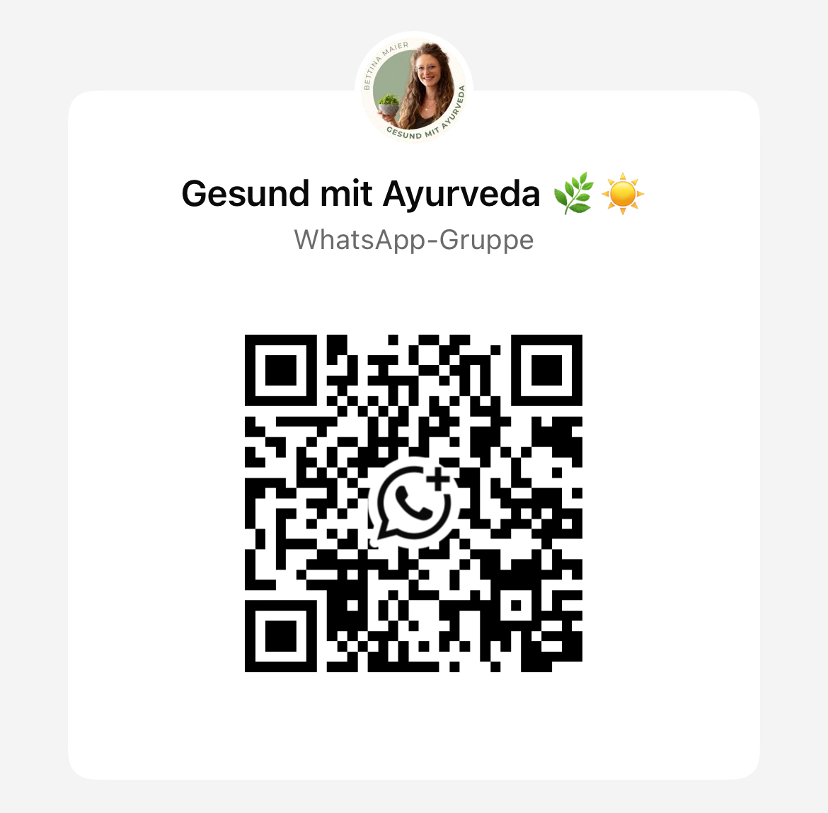 QR-Code_WhatsappGruppe Rezepte-Gruppe auf Whatsapp